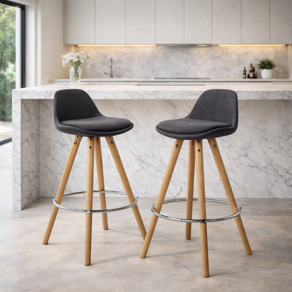 Tabouret de bar tissu | Nova