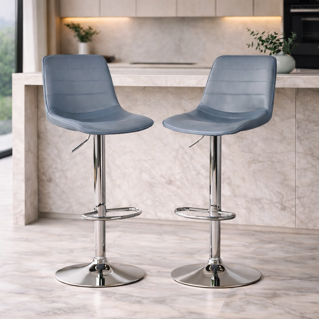 Tabouret de bar similicuir | Elion