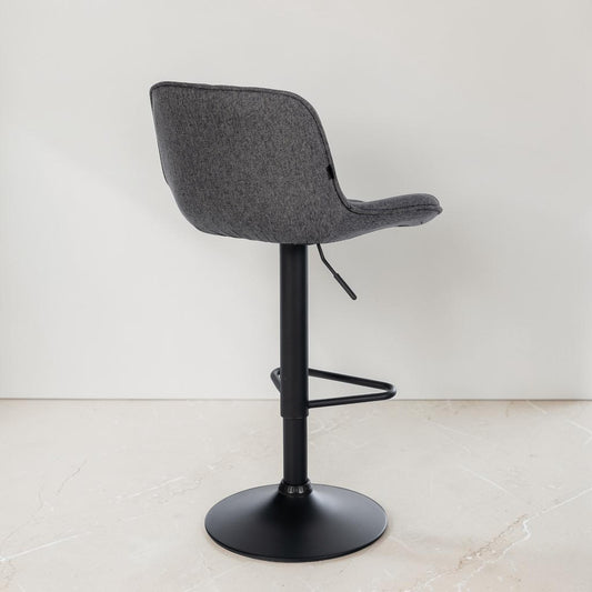 Tabouret de bar tissu | Noris