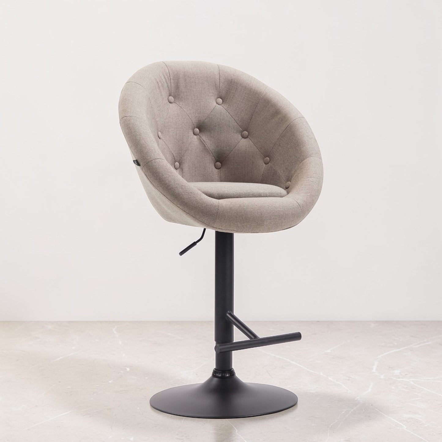 Tabouret de bar tissu | Velis