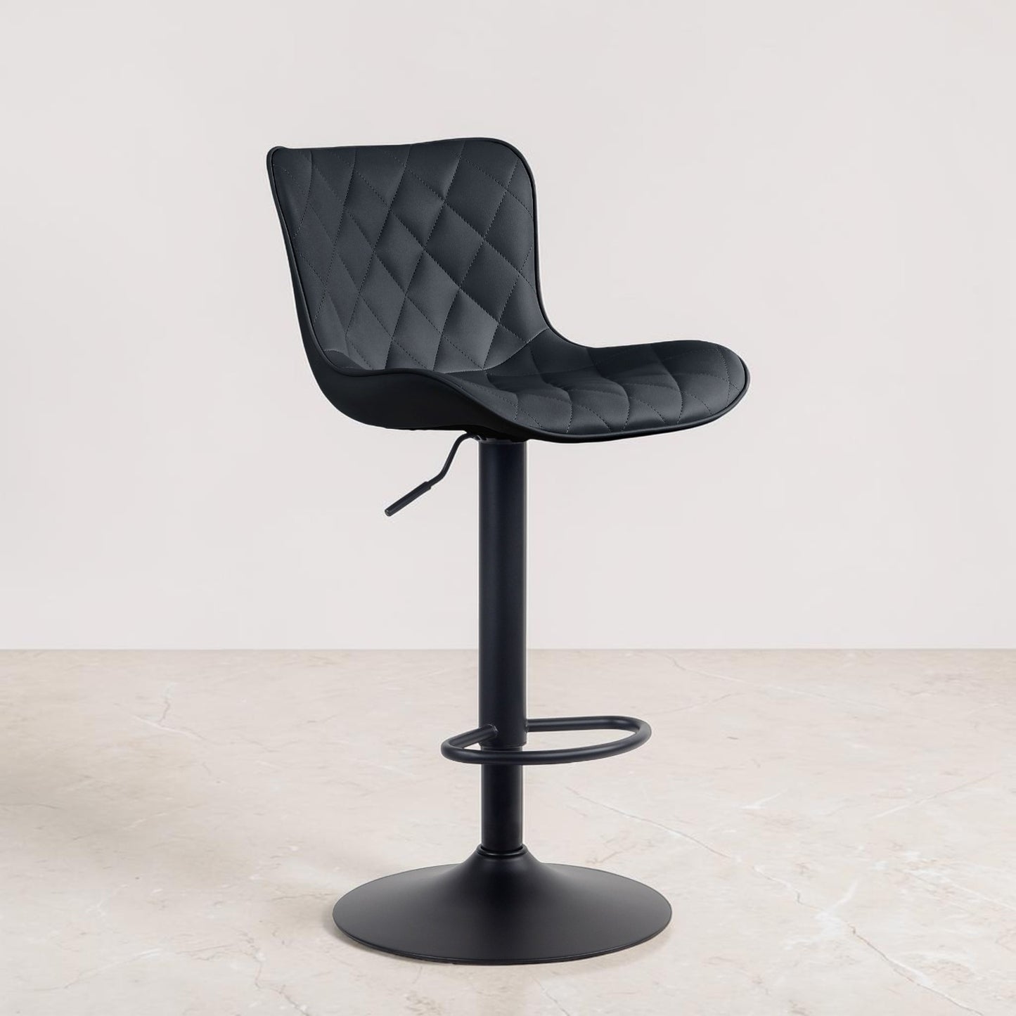 Tabouret de bar similicuir | Elmira