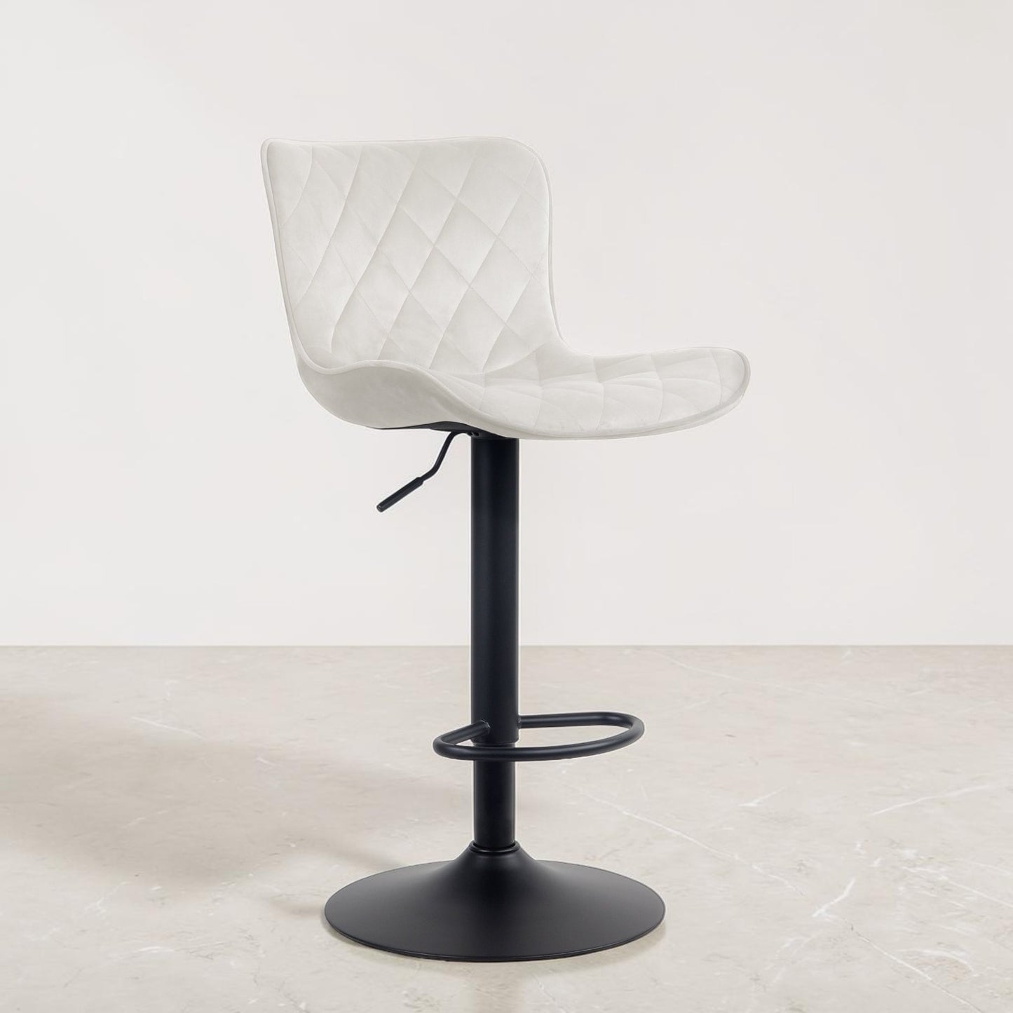 Tabouret de bar velours | Solven