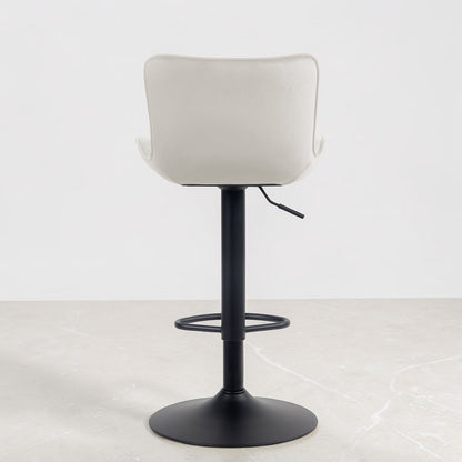 Tabouret de bar velours | Solven