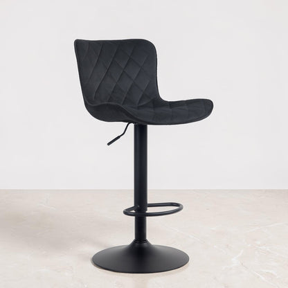Tabouret de bar velours | Solven