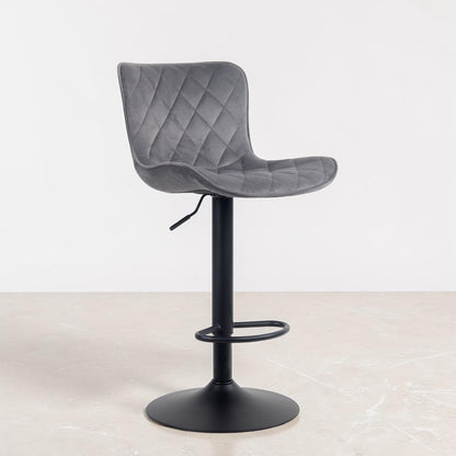 Tabouret de bar velours | Solven