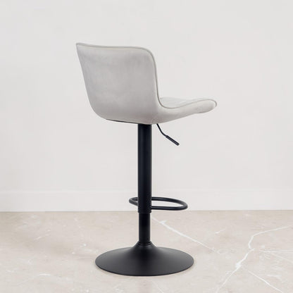 Tabouret de bar velours | Elara