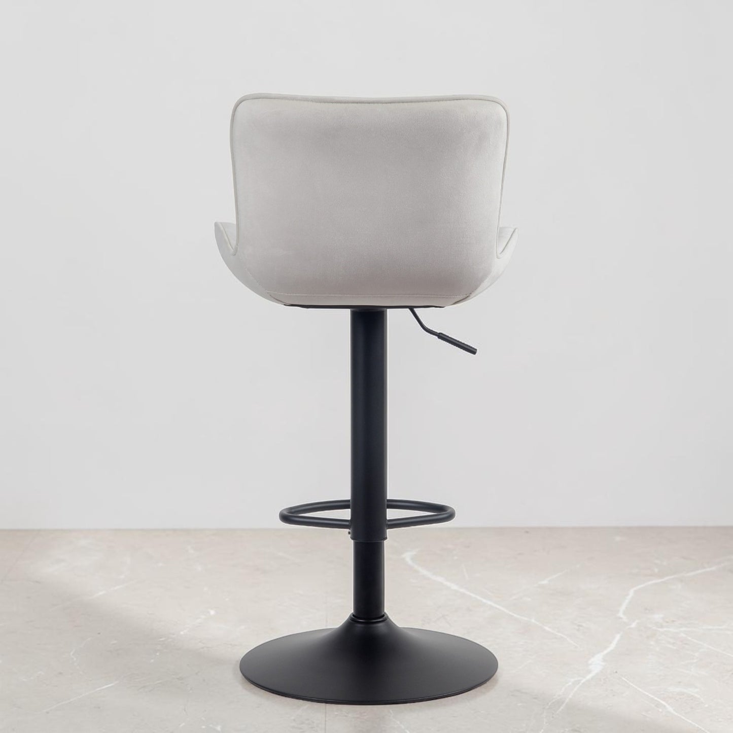 Tabouret de bar velours | Elara