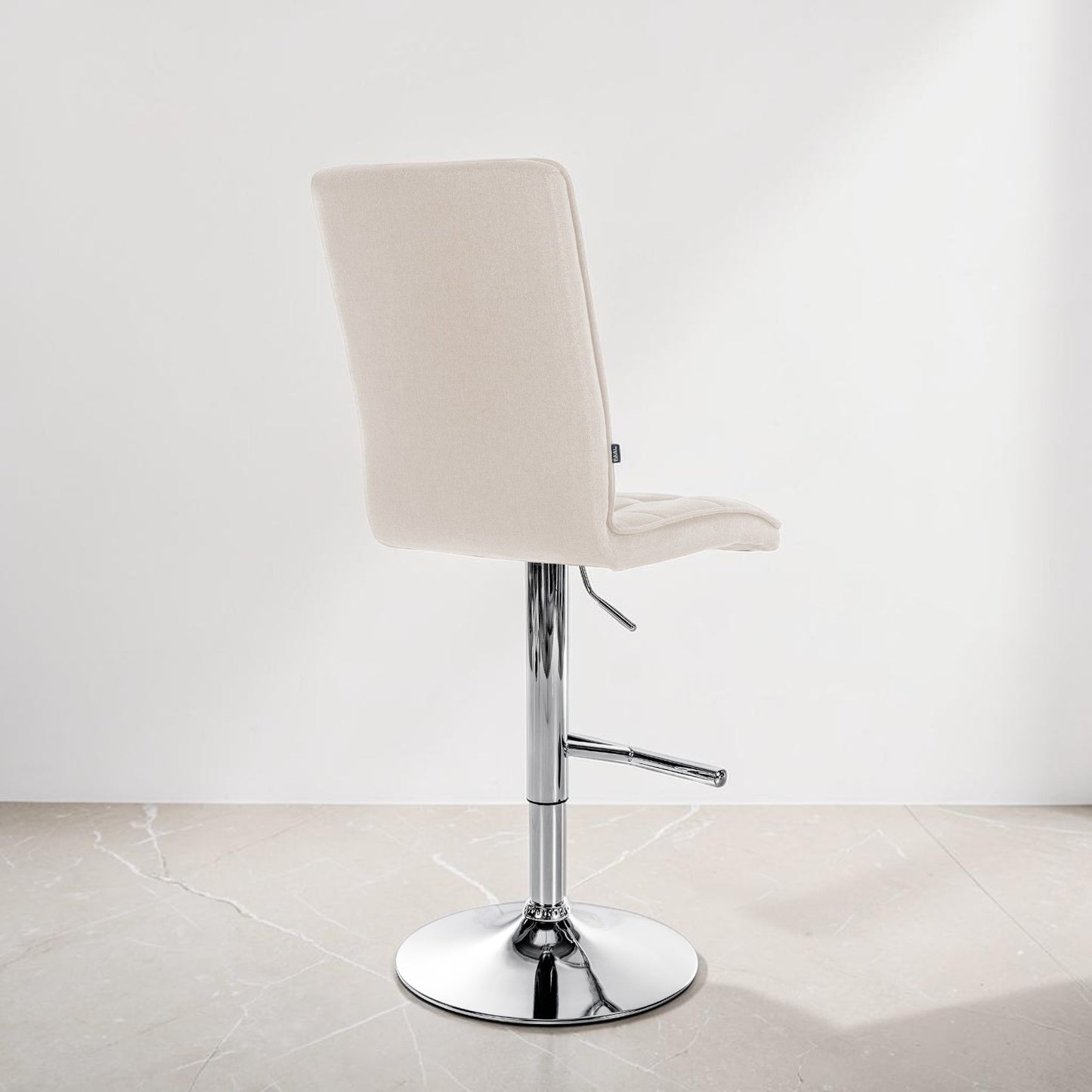 Tabouret de bar tissu | Tirian