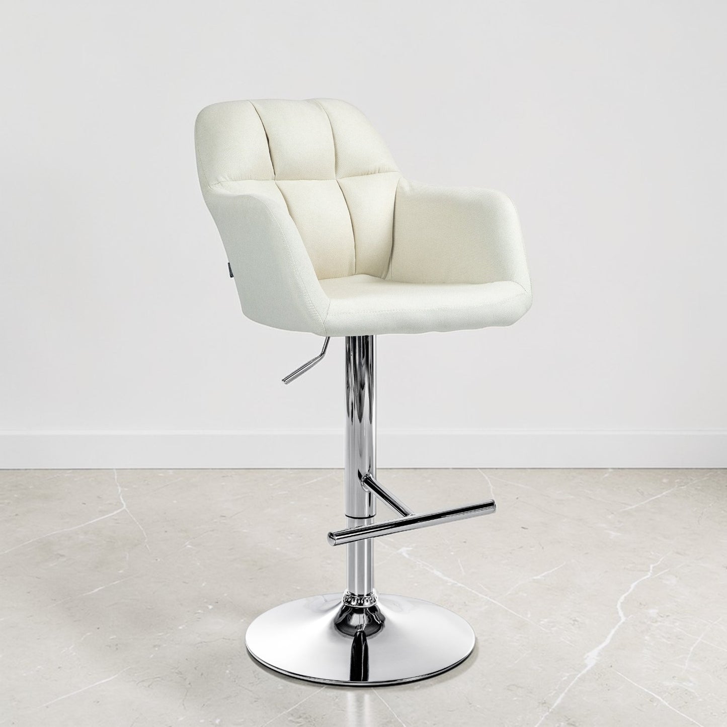 Tabouret de bar tissu | Elias