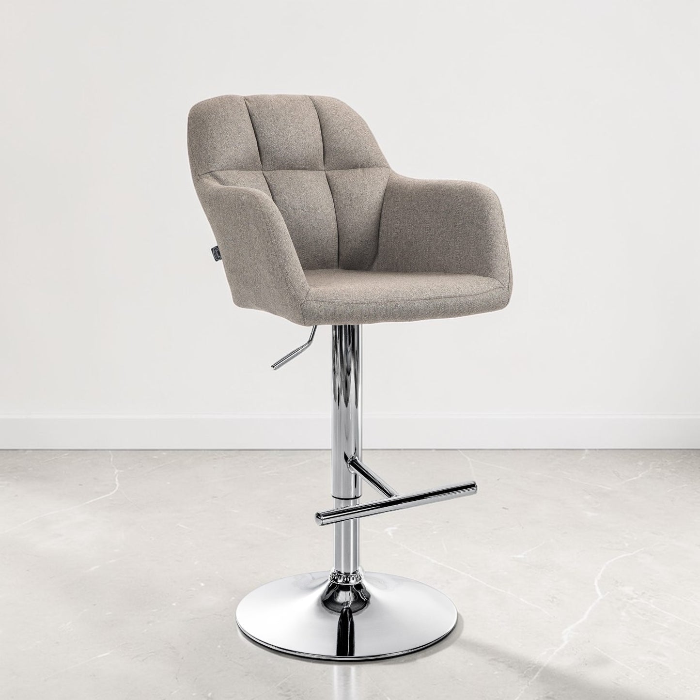Tabouret de bar tissu | Elias