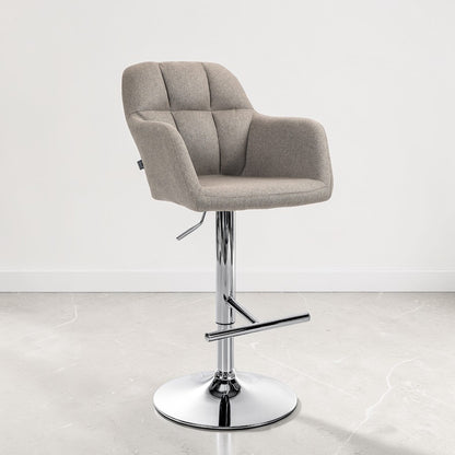 Tabouret de bar tissu | Elias