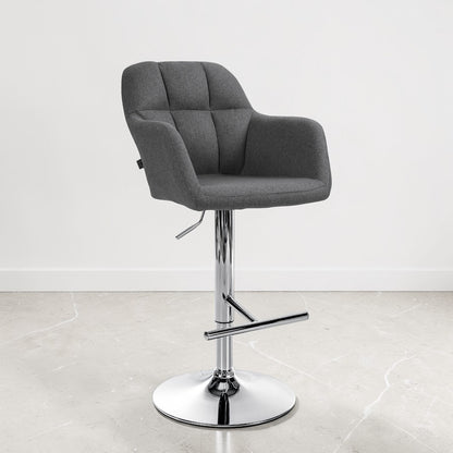 Tabouret de bar tissu | Elias