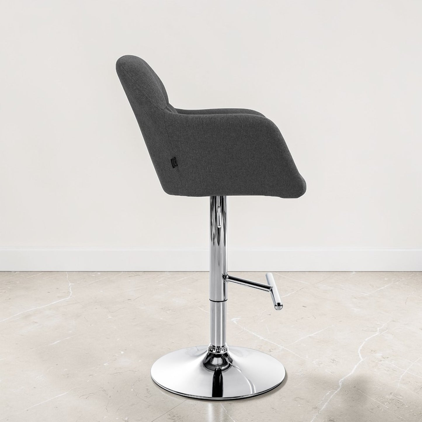 Tabouret de bar tissu | Elias