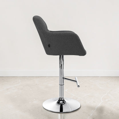 Tabouret de bar tissu | Elias