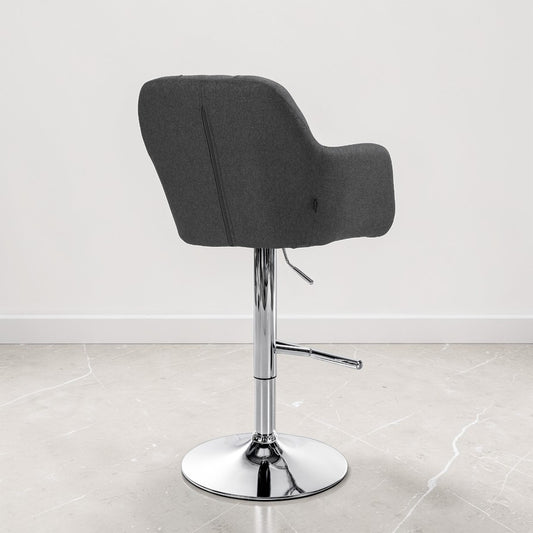 Tabouret de bar tissu | Elias