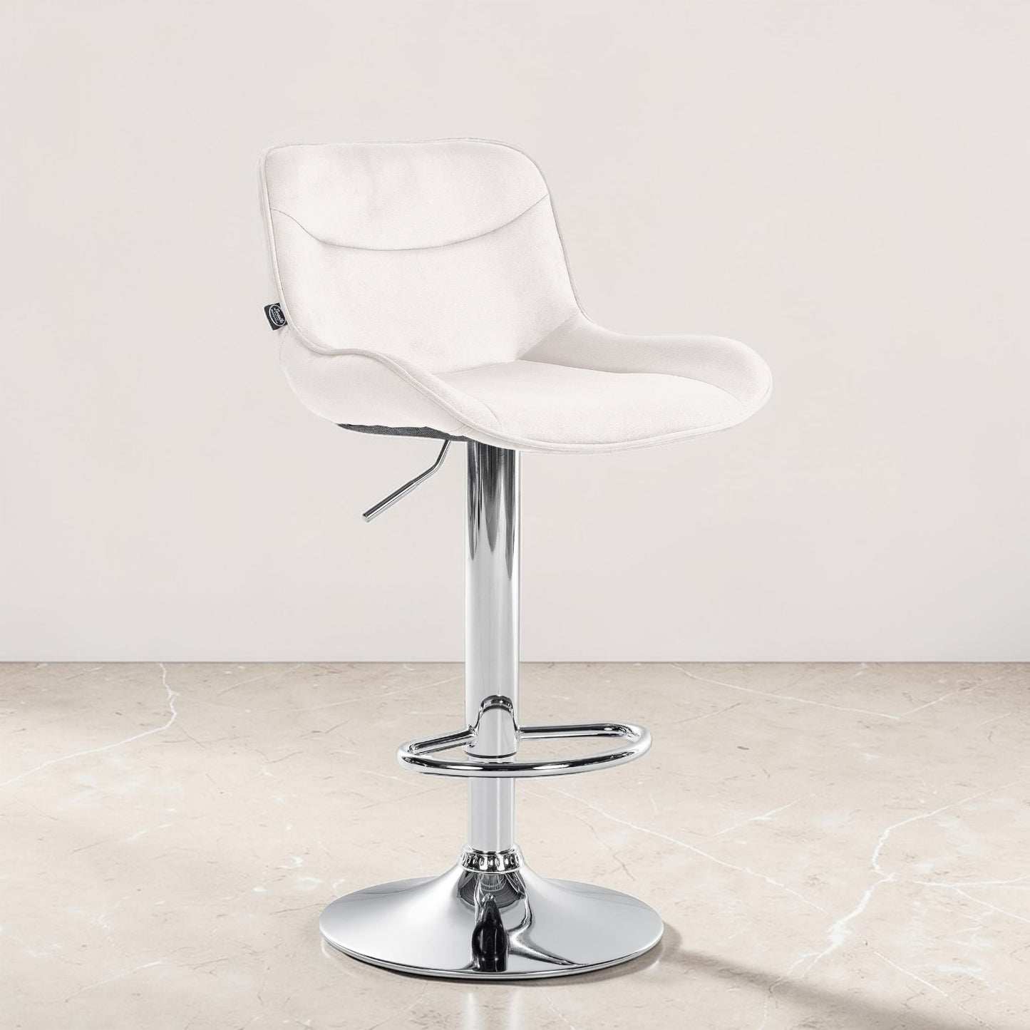 Tabouret de bar velours | Aviana