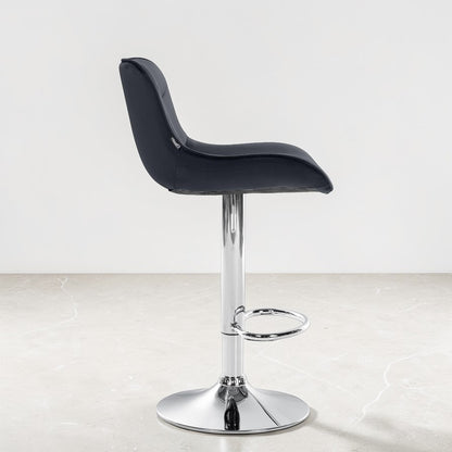 Tabouret de bar velours | Aviana
