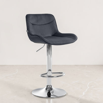 Tabouret de bar velours | Aviana