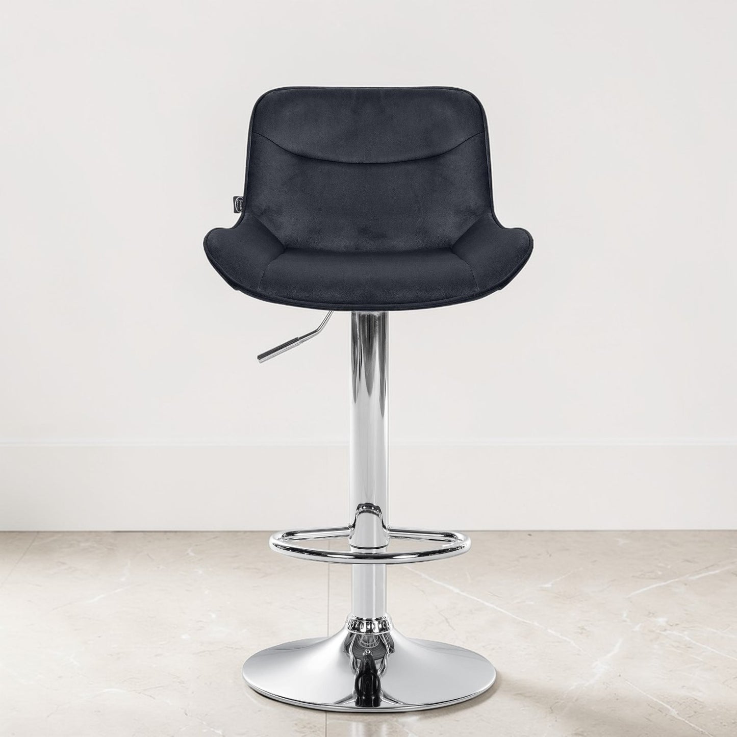 Tabouret de bar velours | Aviana