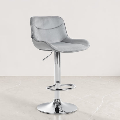 Tabouret de bar velours | Aviana