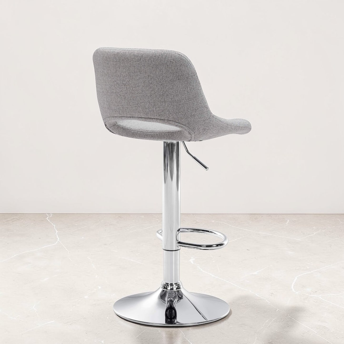 Tabouret de bar tissu | Aris