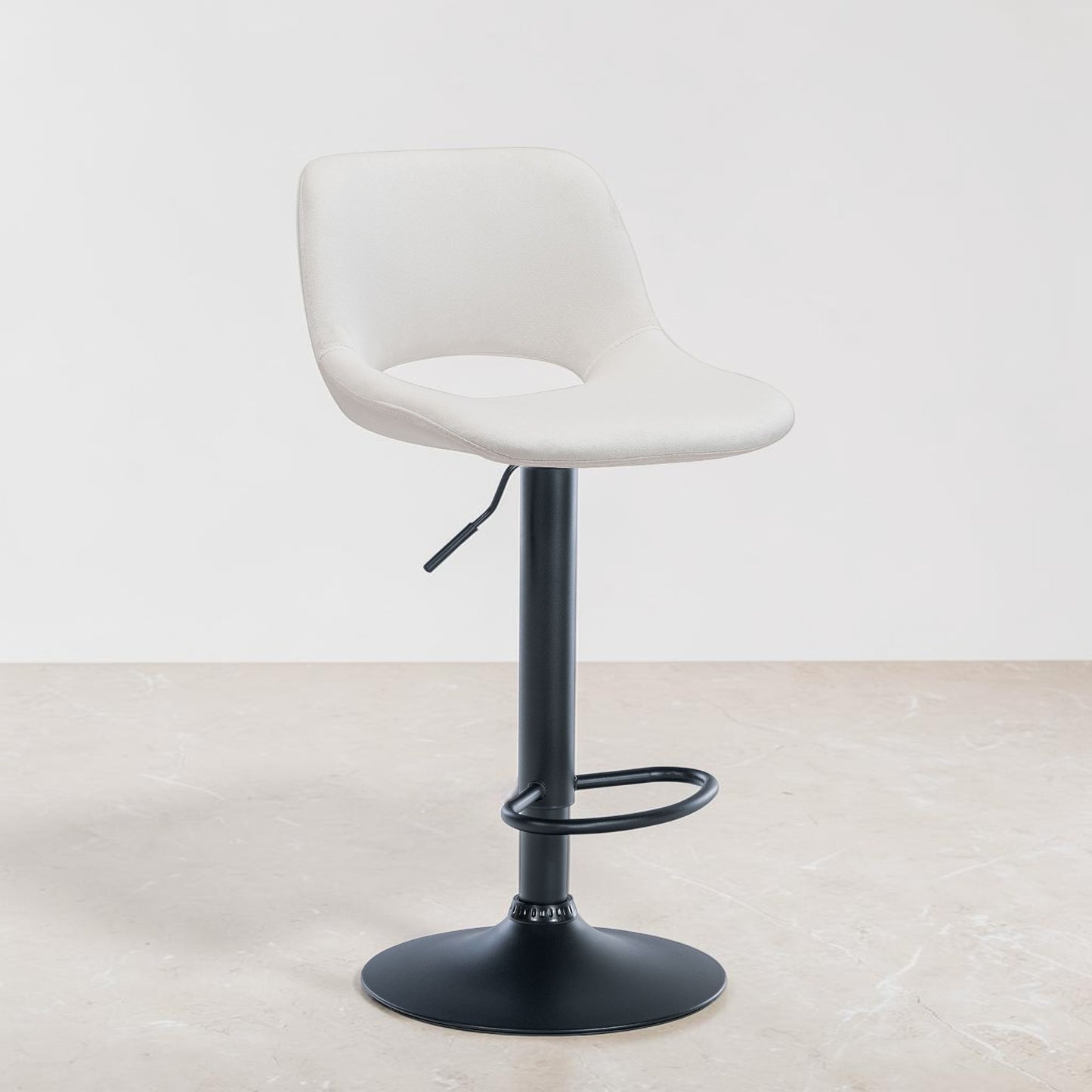 Tabouret de bar velours | Norvane