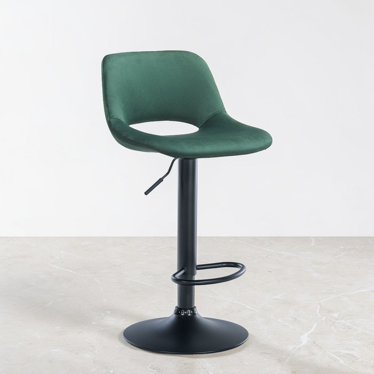 Tabouret de bar velours | Norvane
