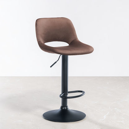 Tabouret de bar velours | Norvane