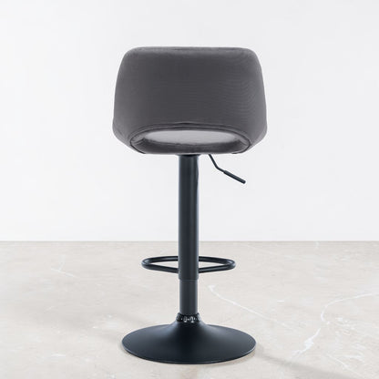 Tabouret de bar velours | Norvane