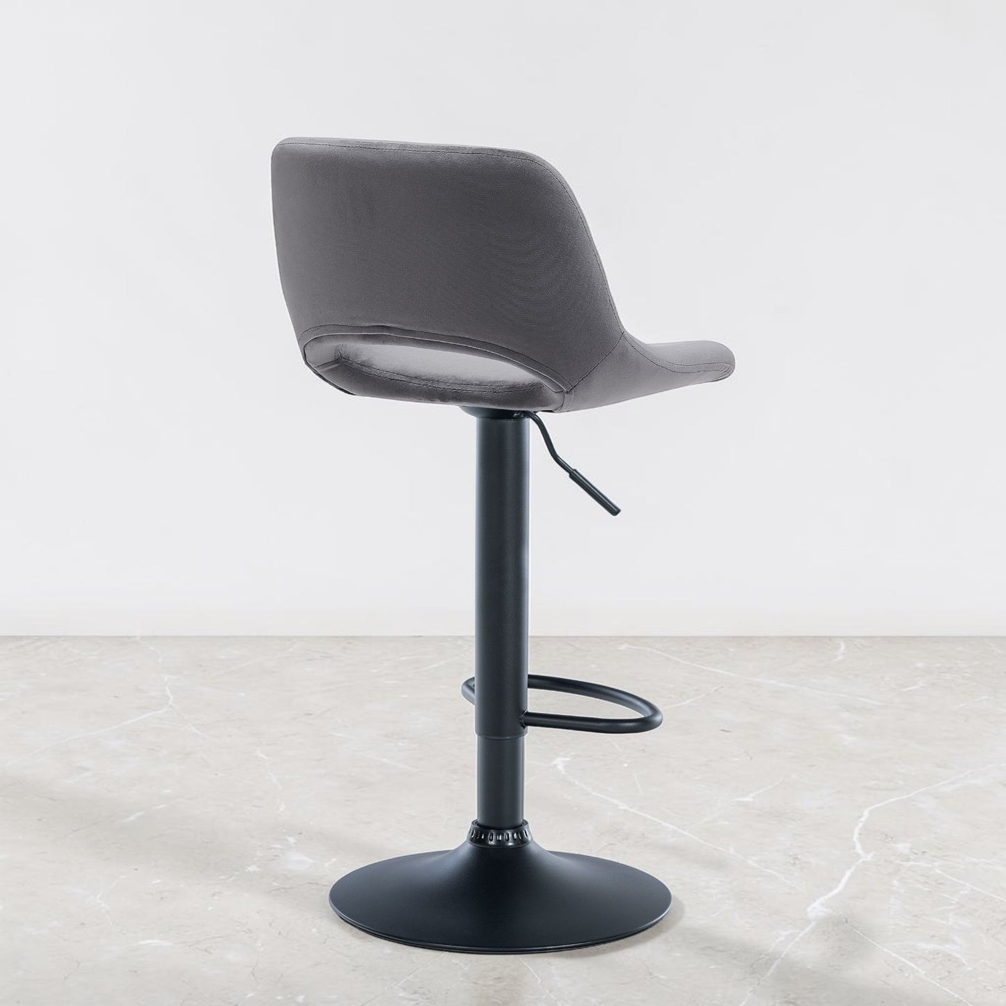 Tabouret de bar velours | Norvane