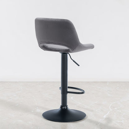 Tabouret de bar velours | Norvane