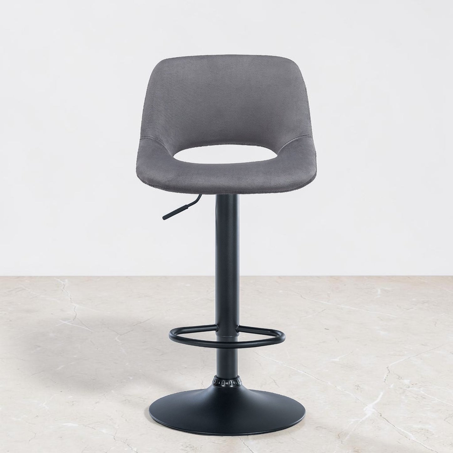 Tabouret de bar velours | Norvane