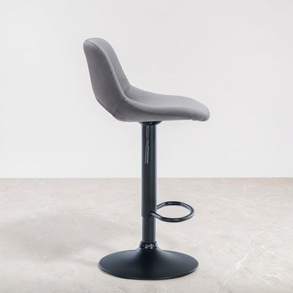 Tabouret de bar velours | Norvane