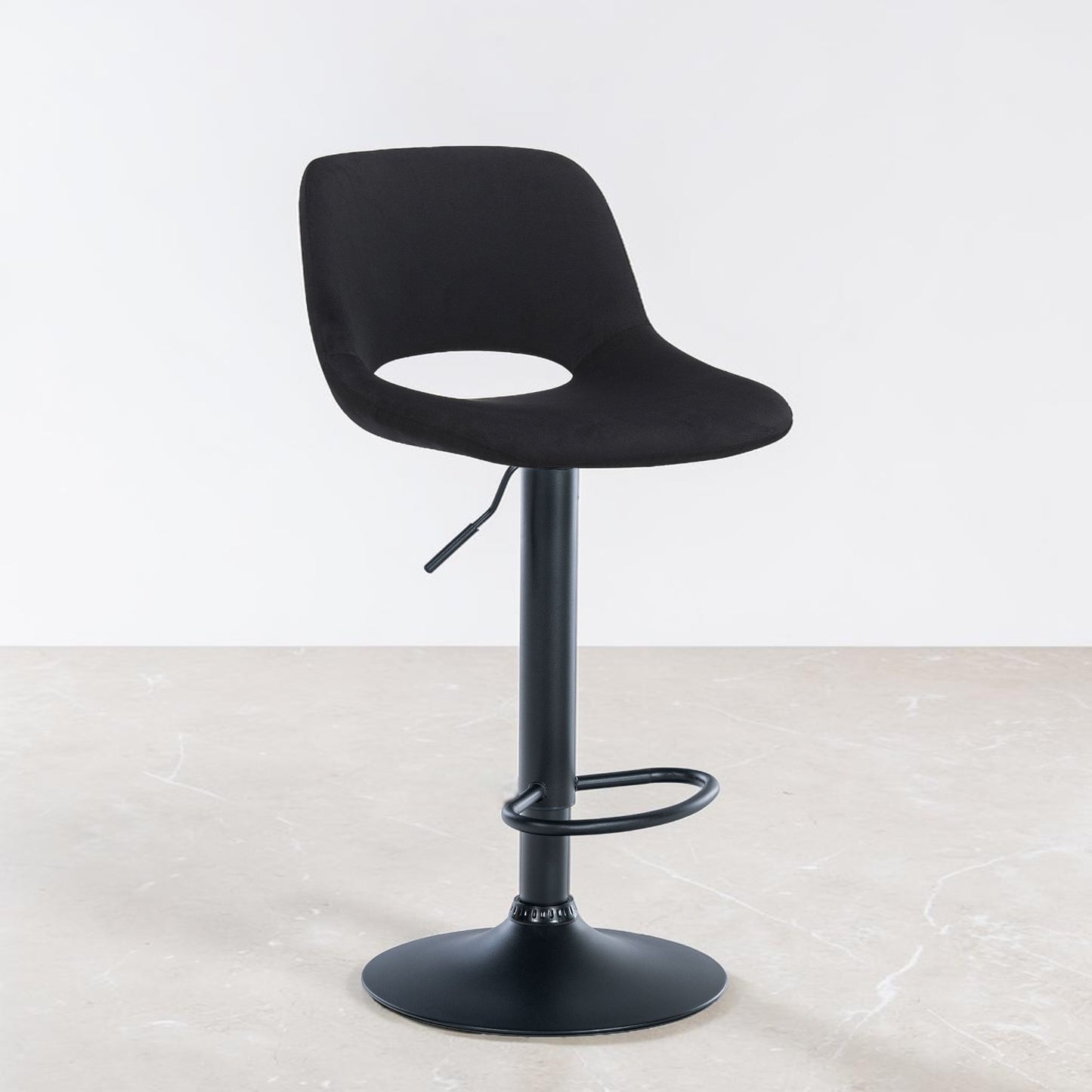 Tabouret de bar velours | Norvane