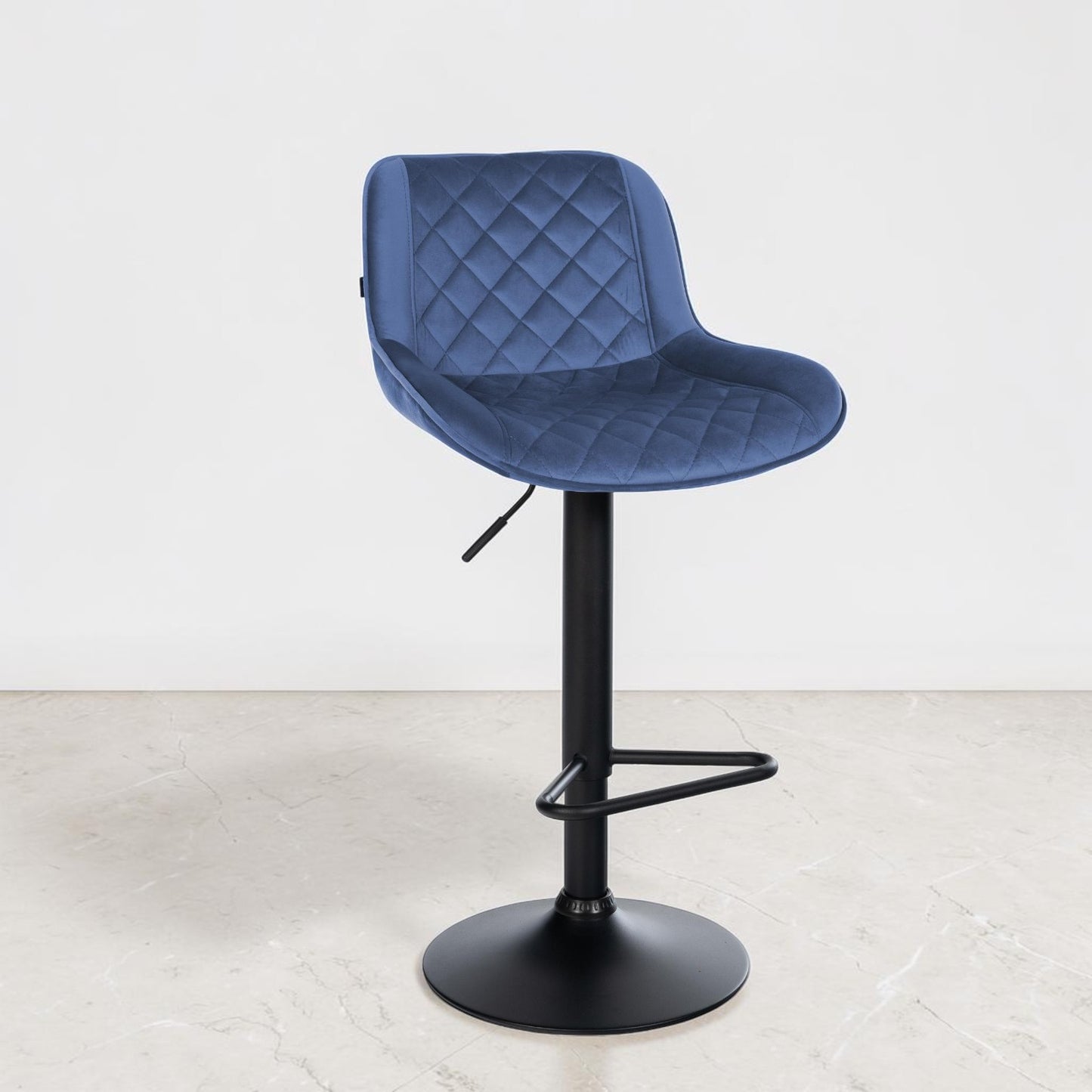 Tabouret de bar velours | Kaelis