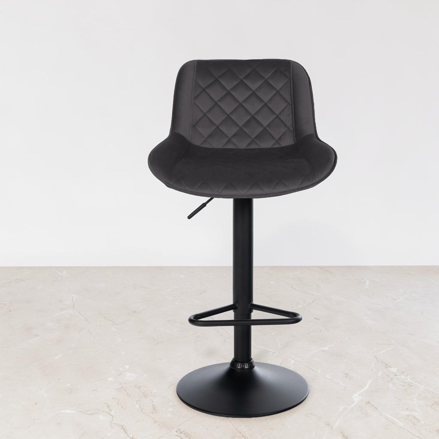 Tabouret de bar velours | Kaelis