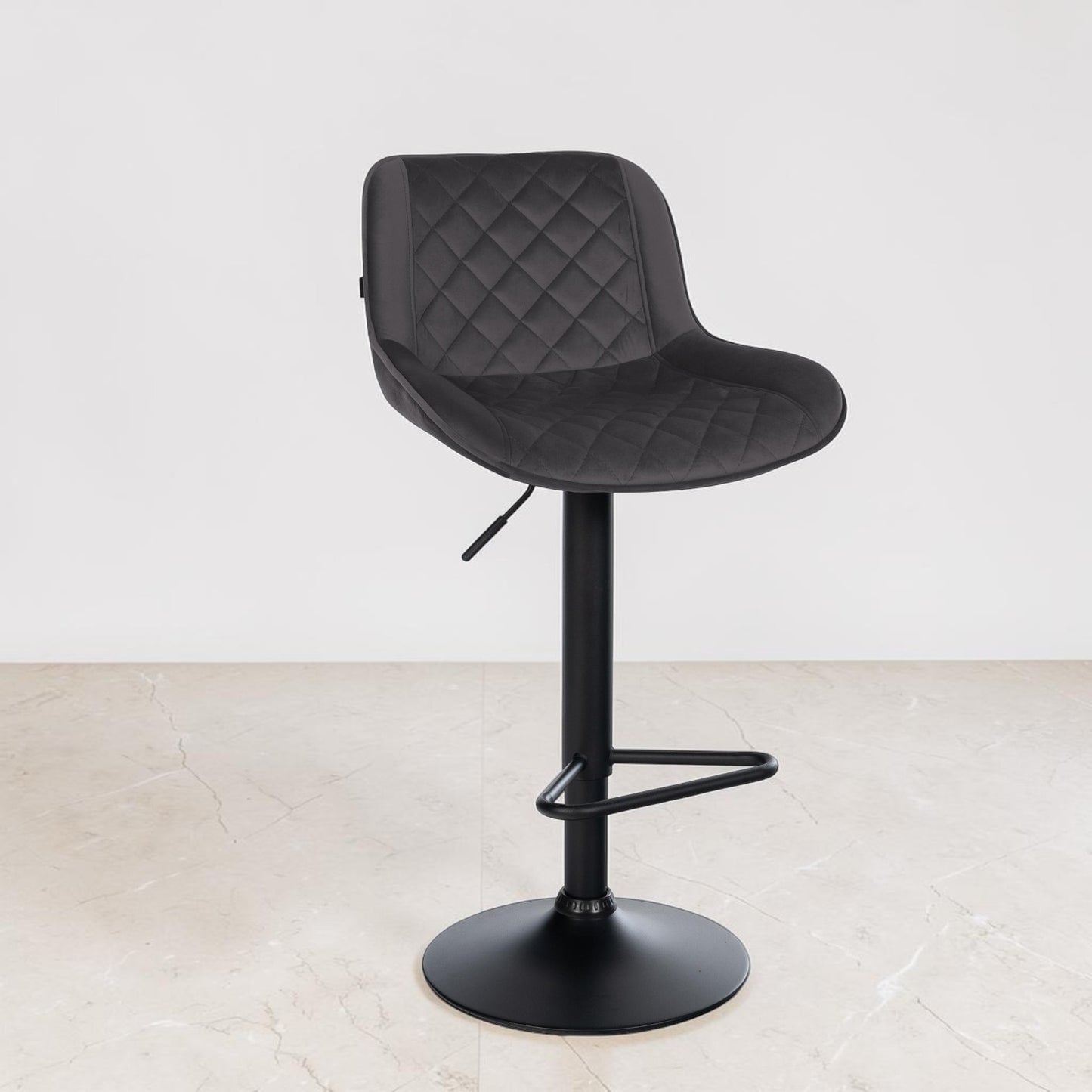 Tabouret de bar velours | Kaelis
