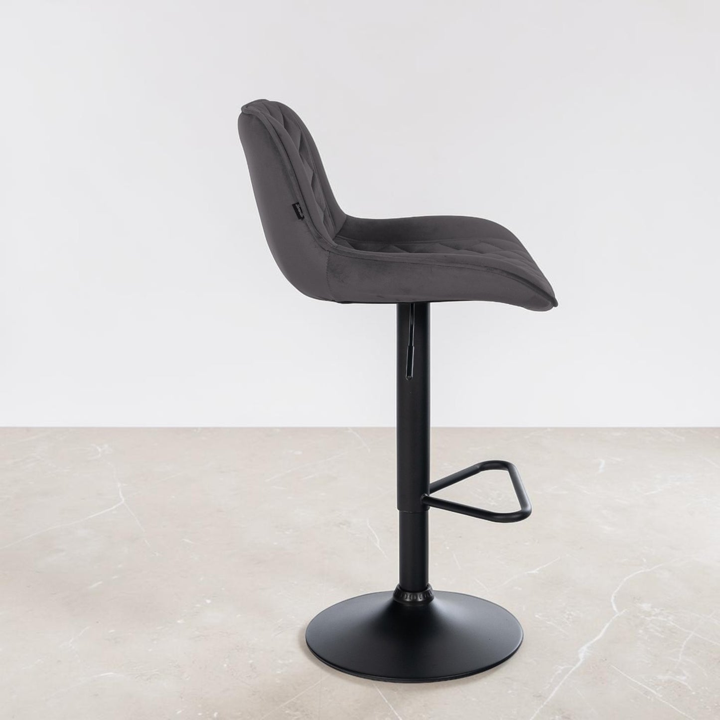 Tabouret de bar velours | Kaelis