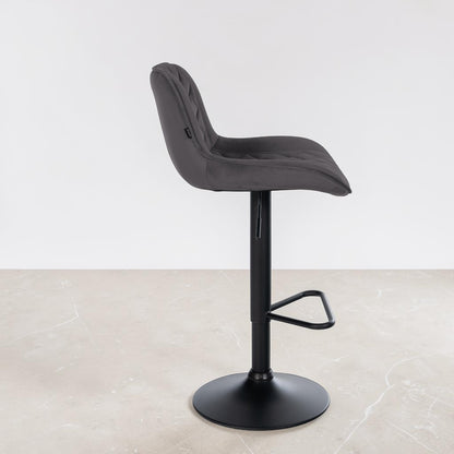 Tabouret de bar velours | Kaelis