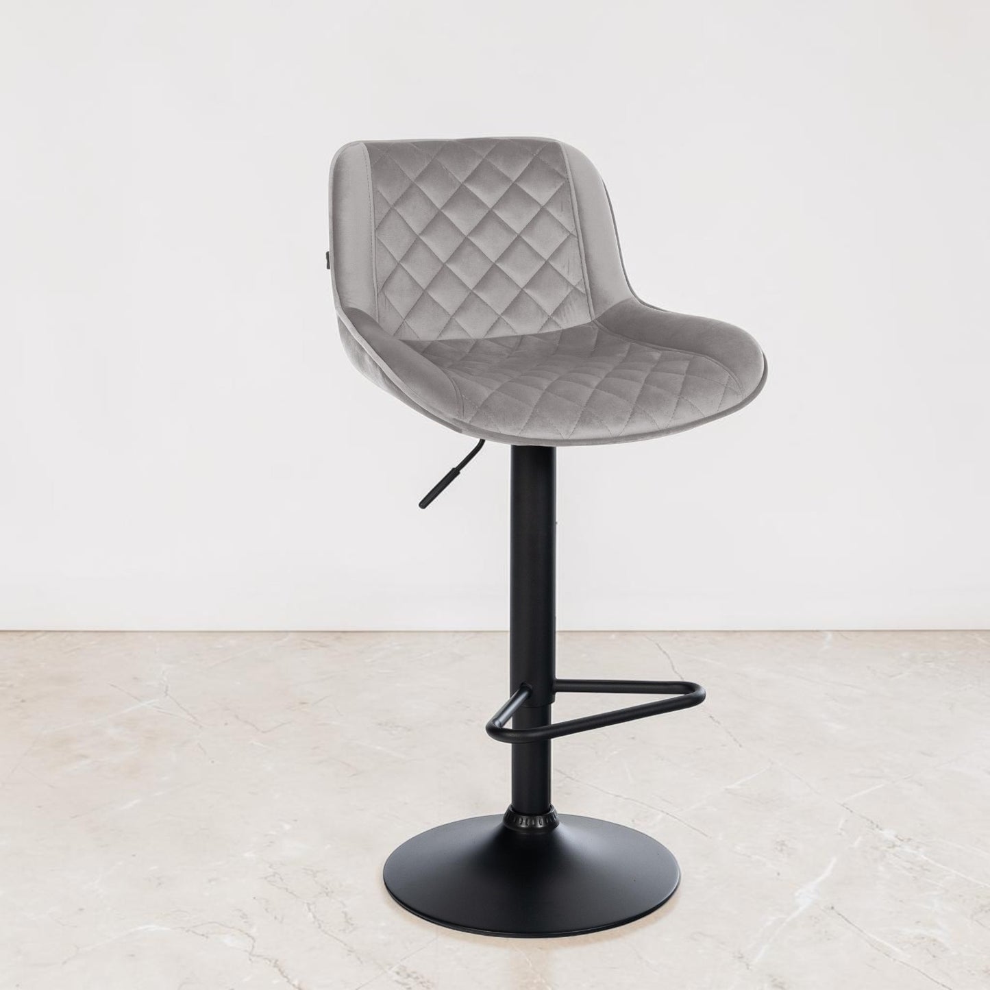 Tabouret de bar velours | Kaelis