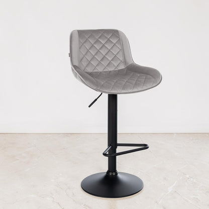 Tabouret de bar velours | Kaelis