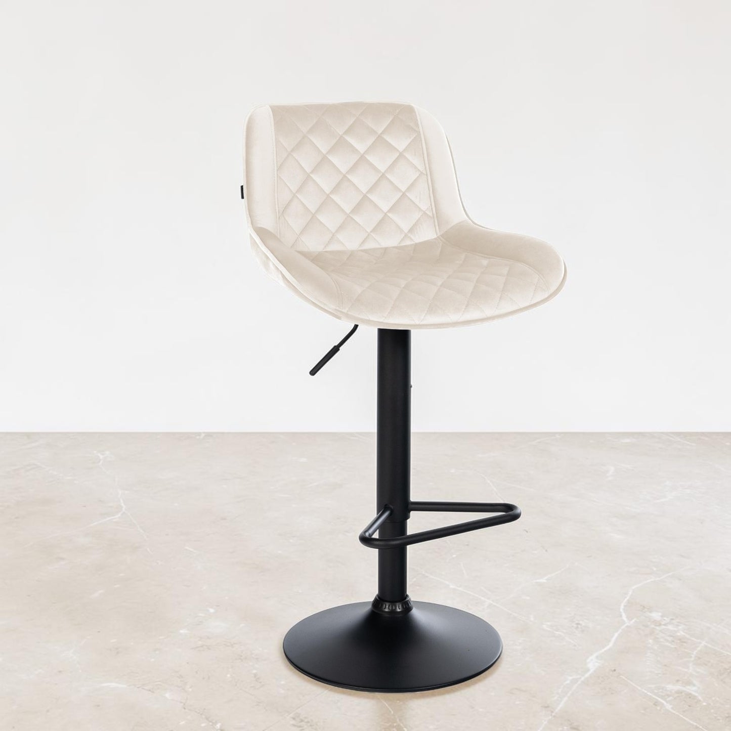 Tabouret de bar velours | Kaelis