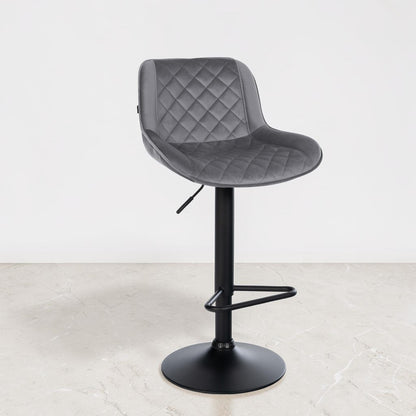 Tabouret de bar velours | Kaelis