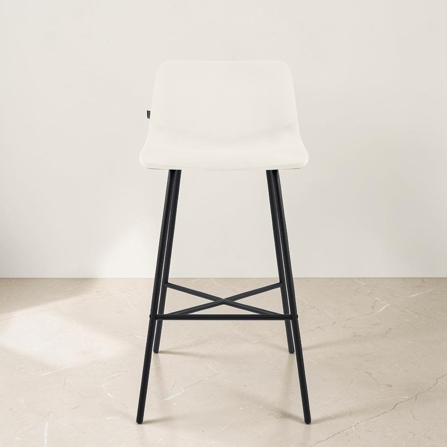 Tabouret de bar velours | Dario