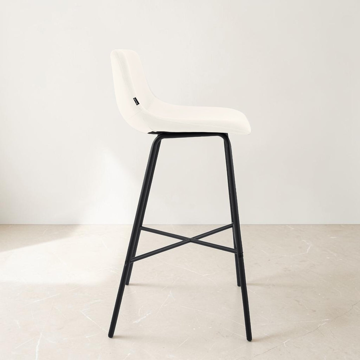 Tabouret de bar velours | Dario
