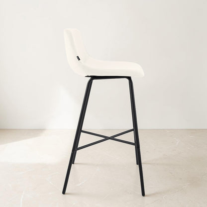 Tabouret de bar velours | Dario