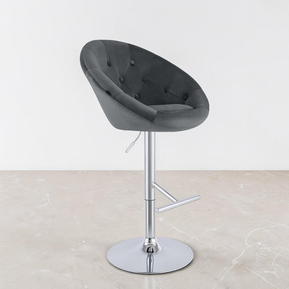 Tabouret de bar velours | Zurich