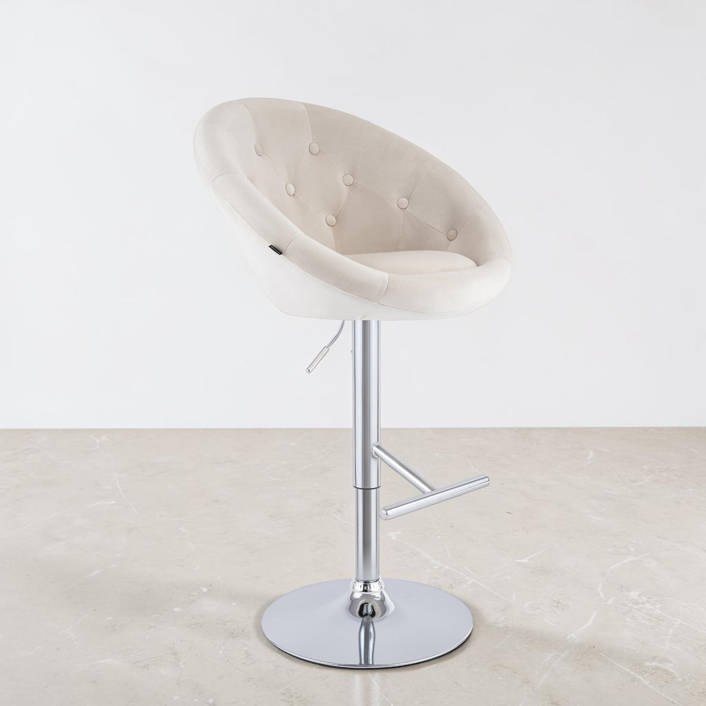Tabouret de bar velours | Zurich