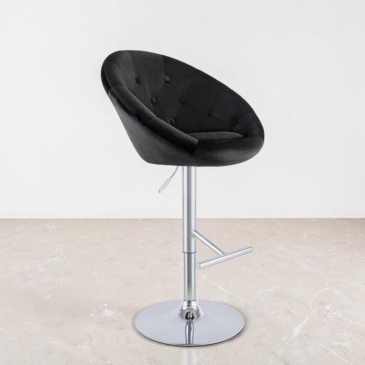Tabouret de bar velours | Zurich