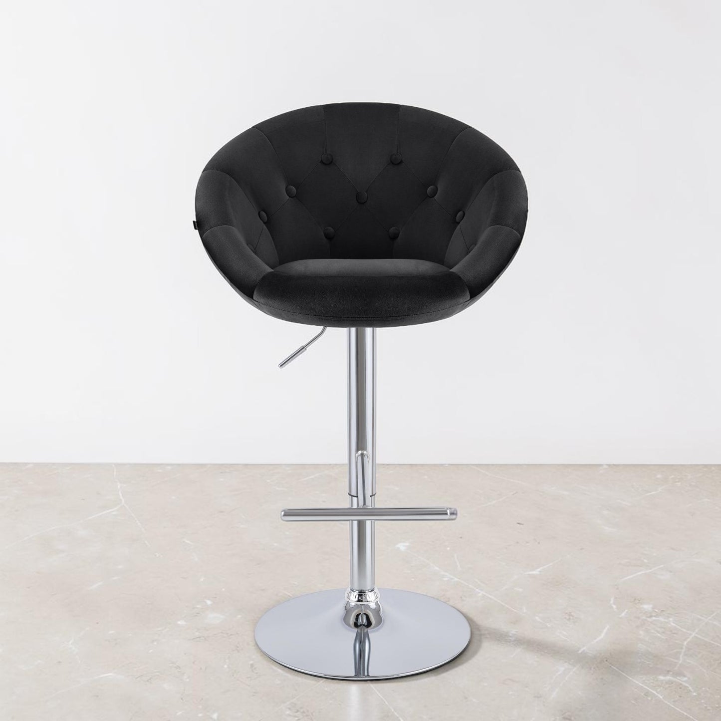 Tabouret de bar velours | Zurich